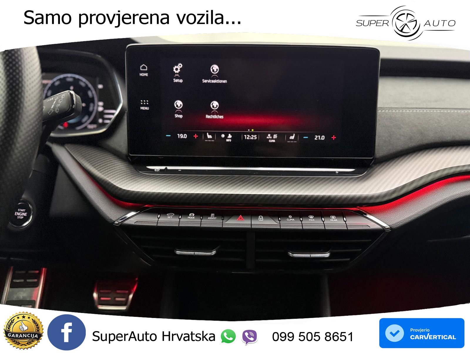 Škoda Octavia Combi RS 2.0 TDI (200 KS) DSG LED+GR SJED+ACC