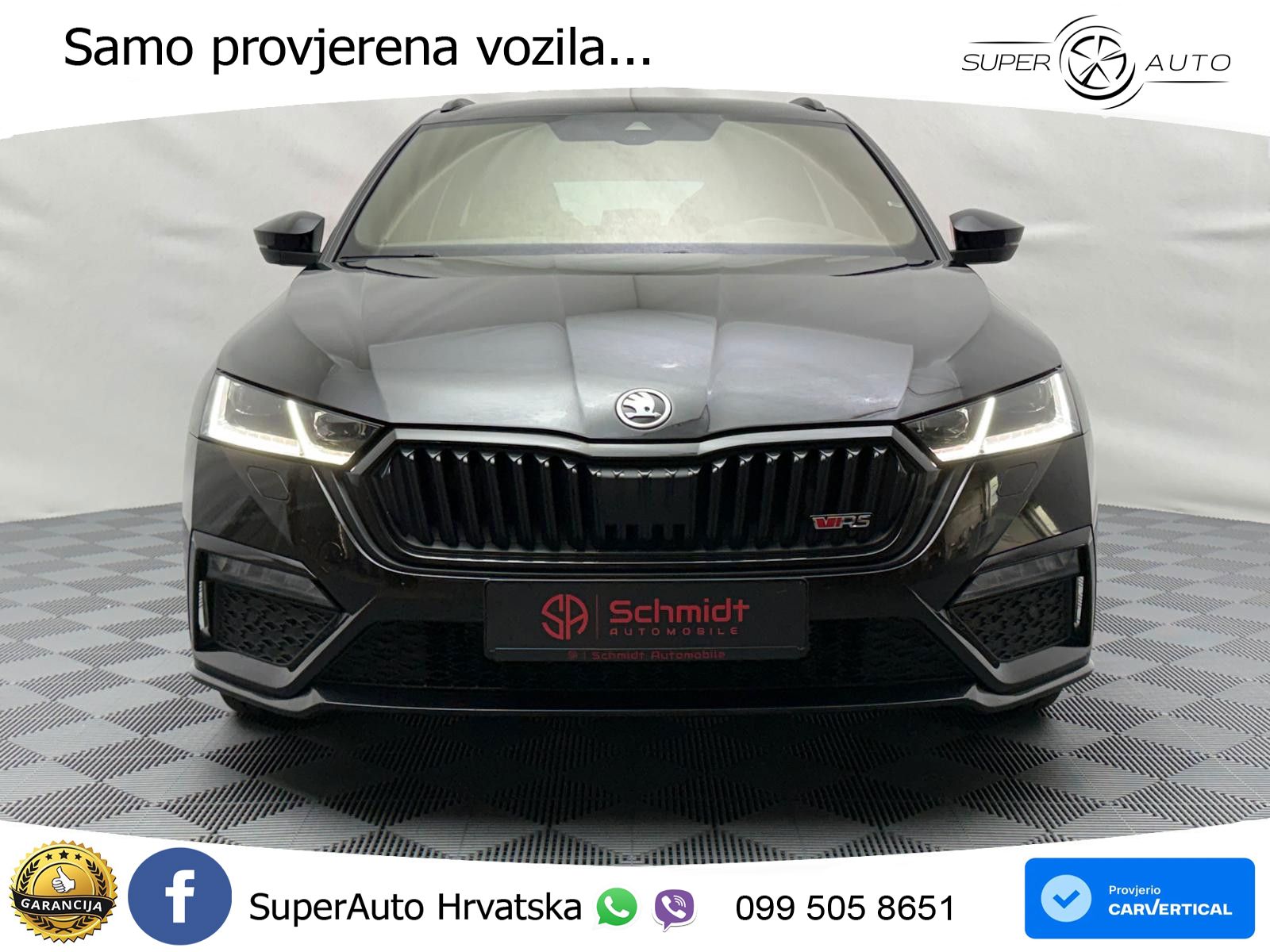 Škoda Octavia Combi RS 2.0 TDI (200 KS) DSG LED+GR SJED+ACC