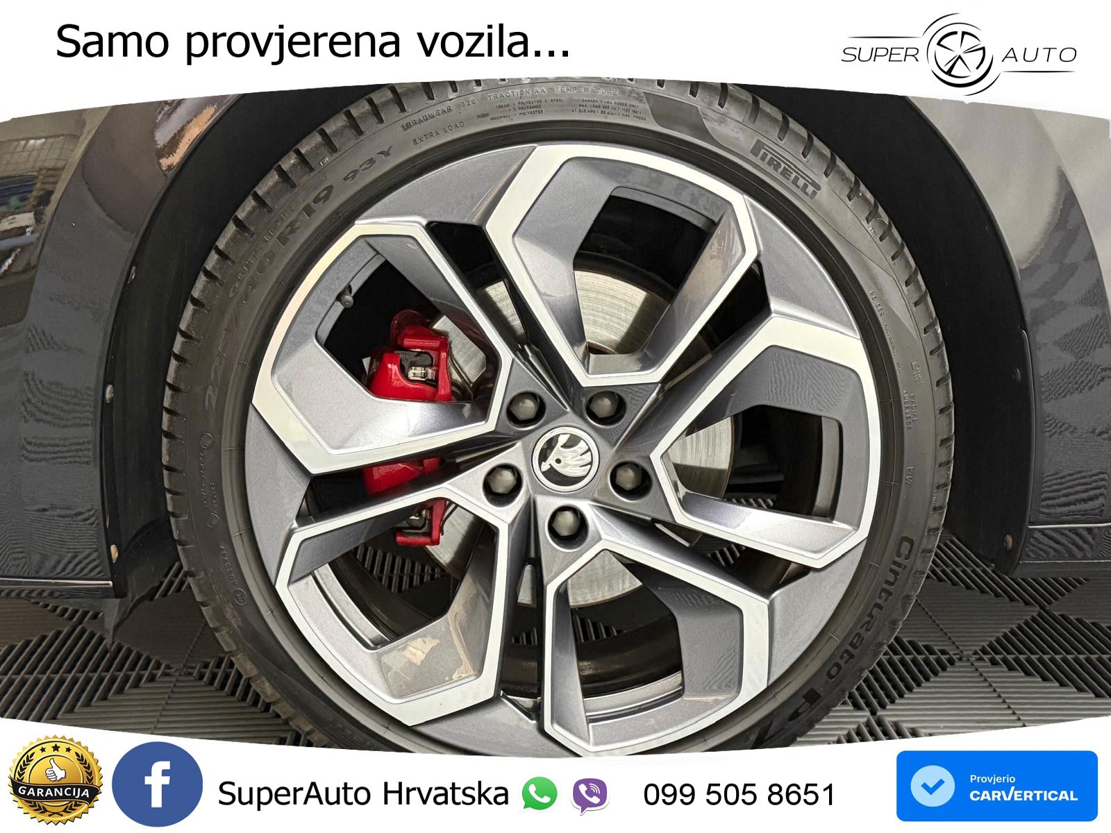 Škoda Octavia Combi RS 2.0 TDI (200 KS) DSG LED+GR SJED+ACC