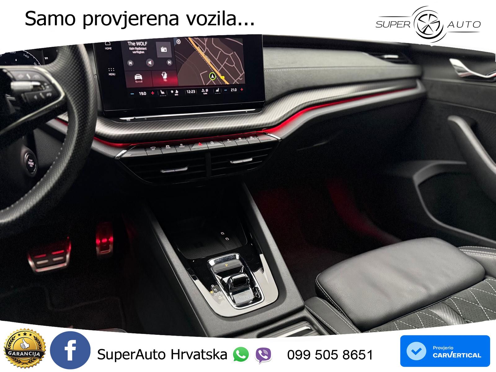 Škoda Octavia Combi RS 2.0 TDI (200 KS) DSG LED+GR SJED+ACC