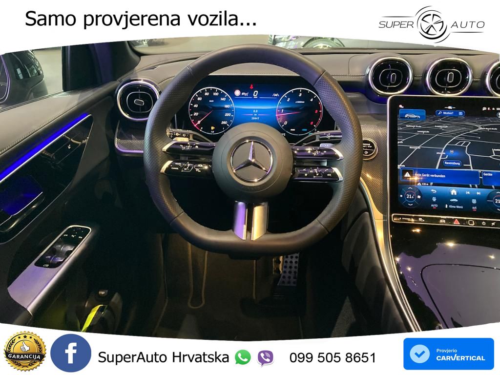 Mercedes GLC 220d (197 KS) 4MATIC 9G-TRONIC AMG LED+GR SJED+ACC