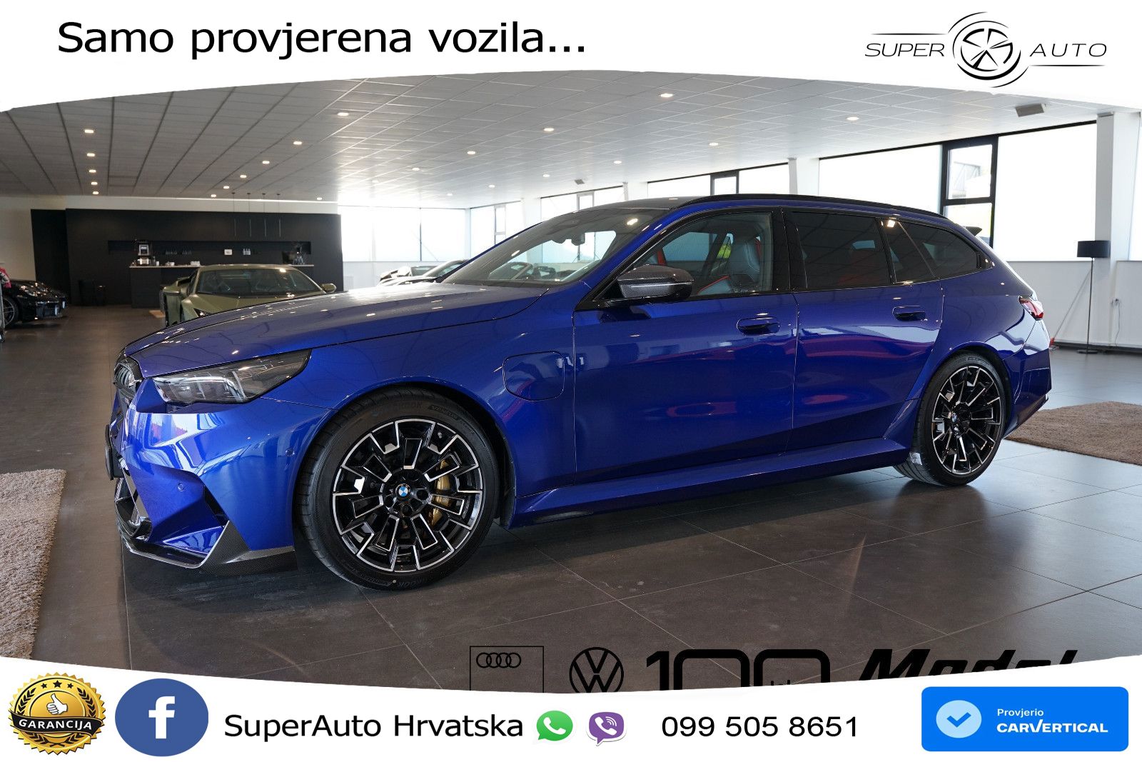 BMW M5 Touring 4.4 V8 (727 KS) xDrive Steptronic ACC+HEAD+4xGR SJED+360+PANO