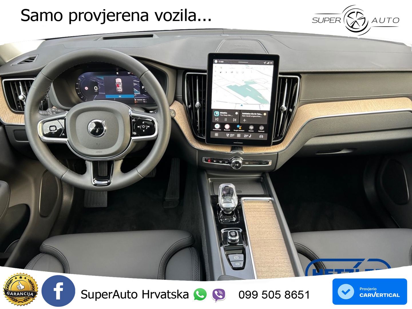Volvo XC60 T6 AWD Geartronic LED+GR SJED+ACC