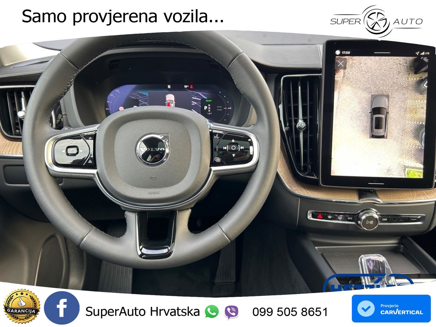 Volvo XC60 T6 AWD Geartronic LED+GR SJED+ACC