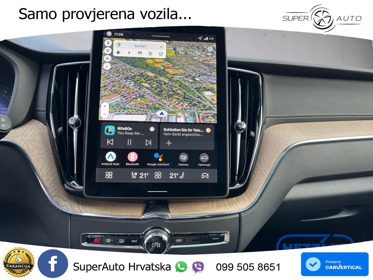 Volvo XC60 T6 AWD Geartronic LED+GR SJED+ACC