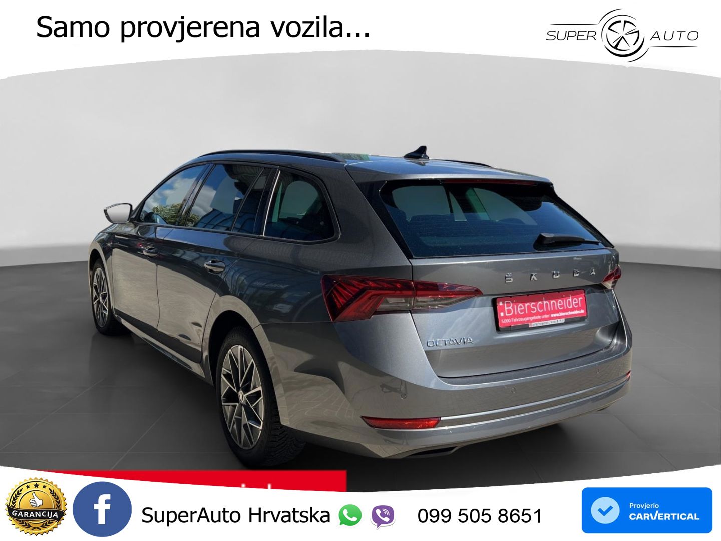 Škoda Octavia Combi 2.0 TDI (150 KS) DSG LED+GR SJED+ACC