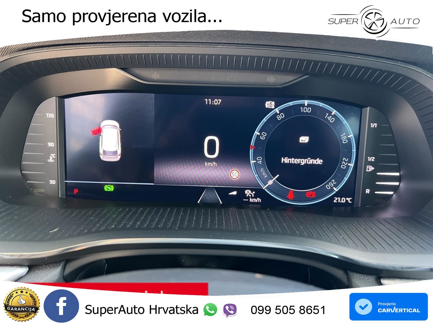 Škoda Octavia Combi 2.0 TDI (150 KS) DSG LED+GR SJED+ACC