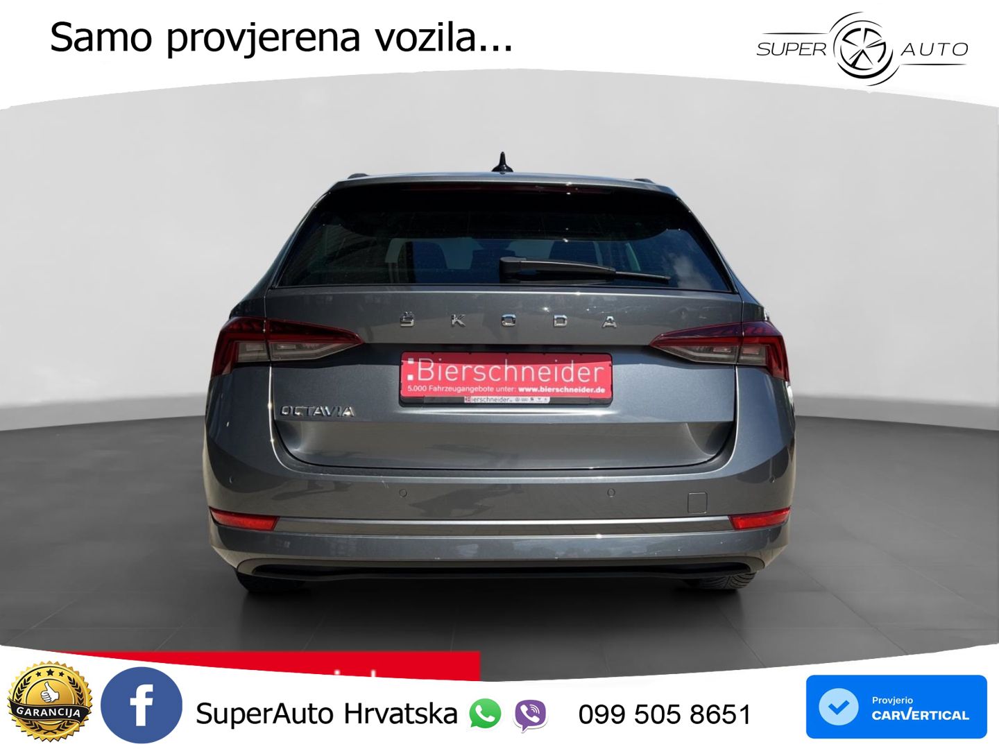 Škoda Octavia Combi 2.0 TDI (150 KS) DSG LED+GR SJED+ACC