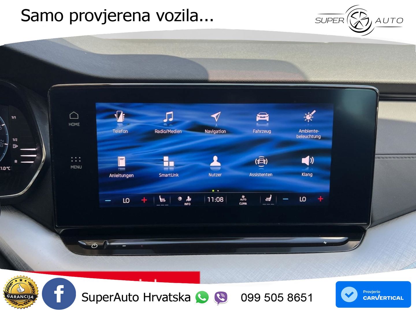 Škoda Octavia Combi 2.0 TDI (150 KS) DSG LED+GR SJED+ACC
