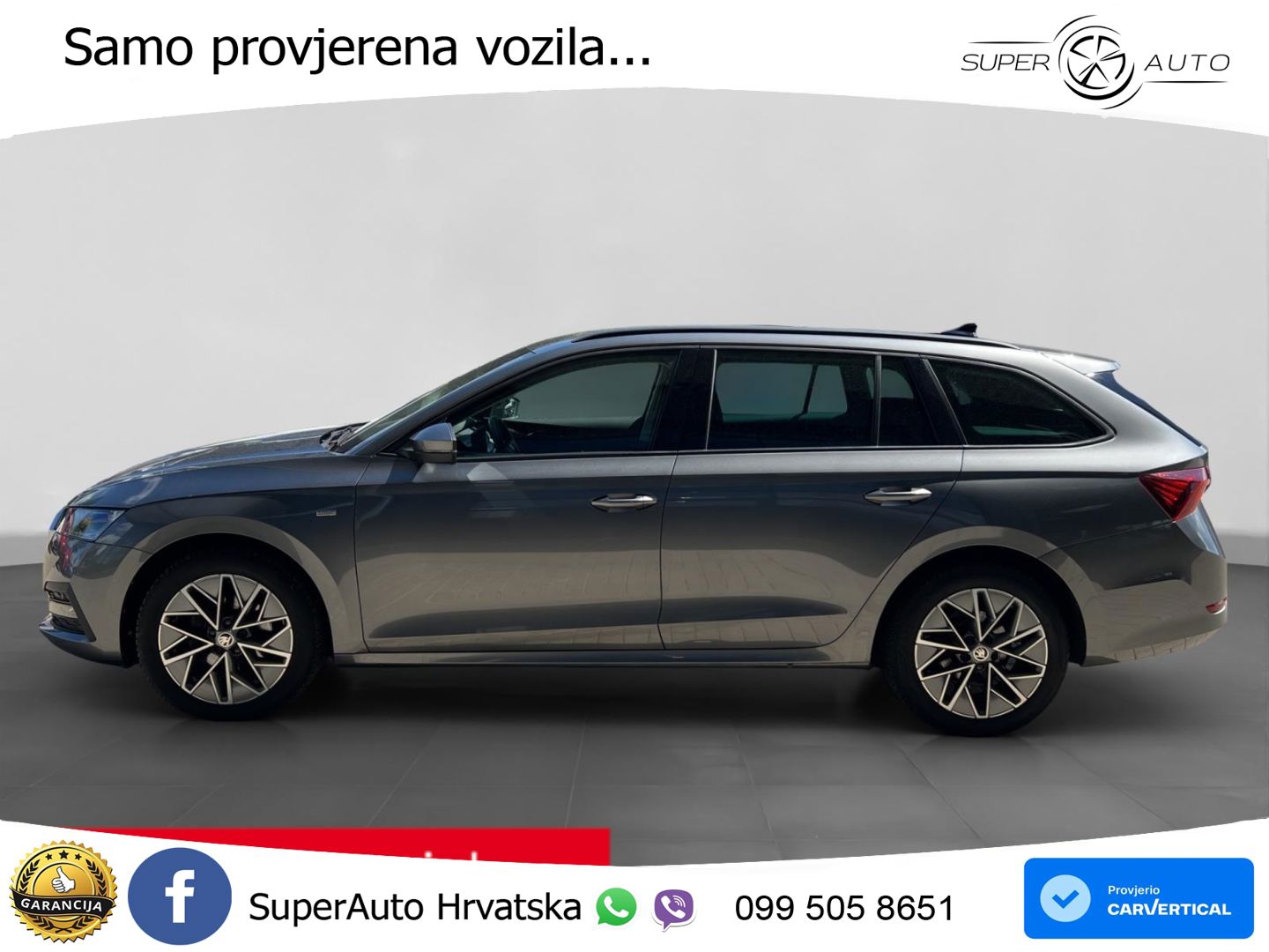 Škoda Octavia Combi 2.0 TDI (150 KS) DSG LED+GR SJED+ACC