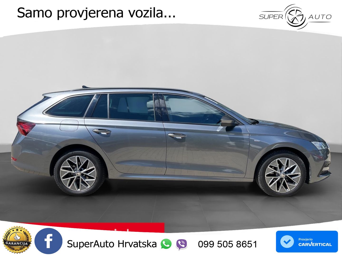 Škoda Octavia Combi 2.0 TDI (150 KS) DSG LED+GR SJED+ACC