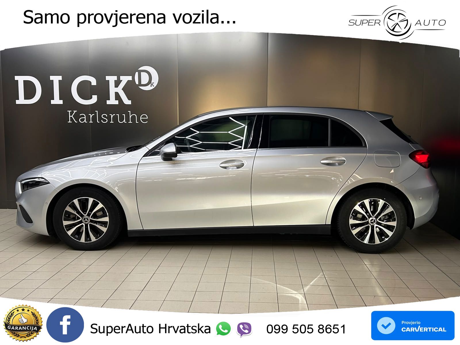 Mercedes-Benz A 180d 8G-DCT LED+GR SJED+ACC
