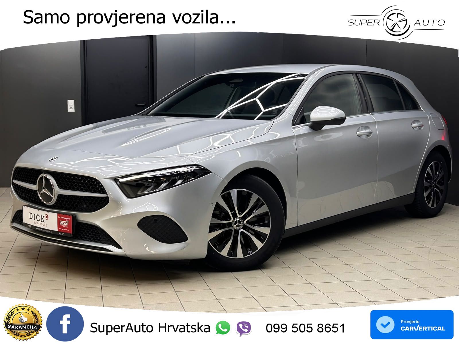 Mercedes-Benz A 180d 8G-DCT LED+GR SJED+ACC