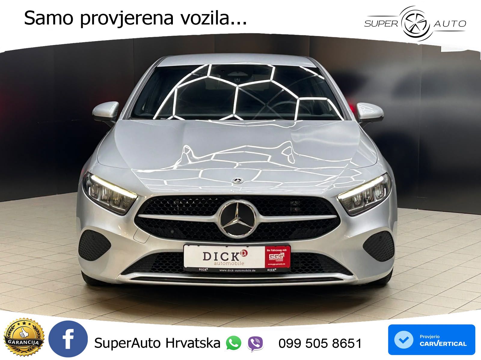 Mercedes-Benz A 180d 8G-DCT LED+GR SJED+ACC