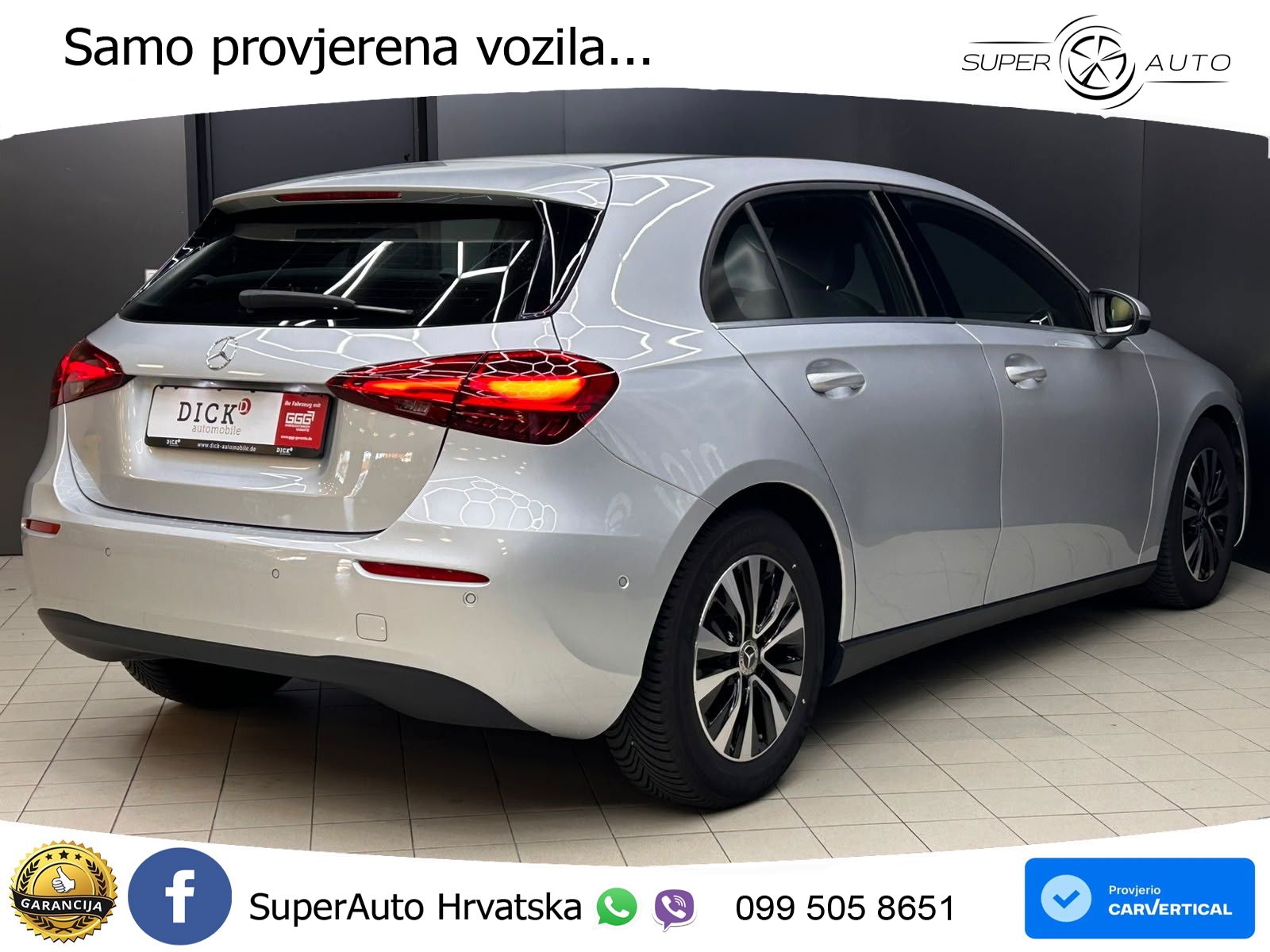 Mercedes-Benz A 180d 8G-DCT LED+GR SJED+ACC