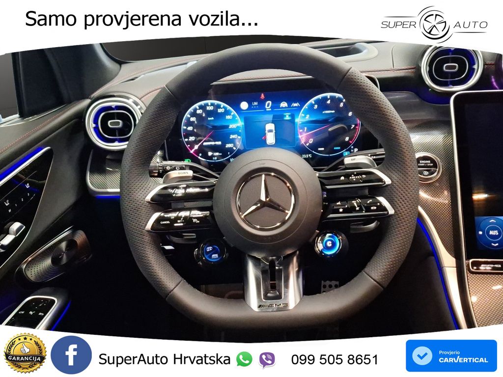 Mercedes AMG GLC 53 (449 KS) 4MATIC+ AMG SPEEDSHIFT TCT 9G ACC+HEAD+4xGR SJED+360+PANO
