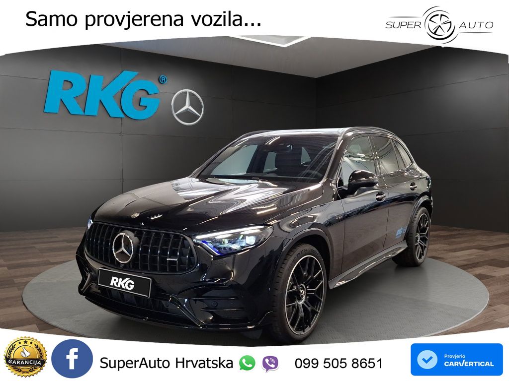 Mercedes AMG GLC 53 (449 KS) 4MATIC+ AMG SPEEDSHIFT TCT 9G ACC+HEAD+4xGR SJED+360+PANO