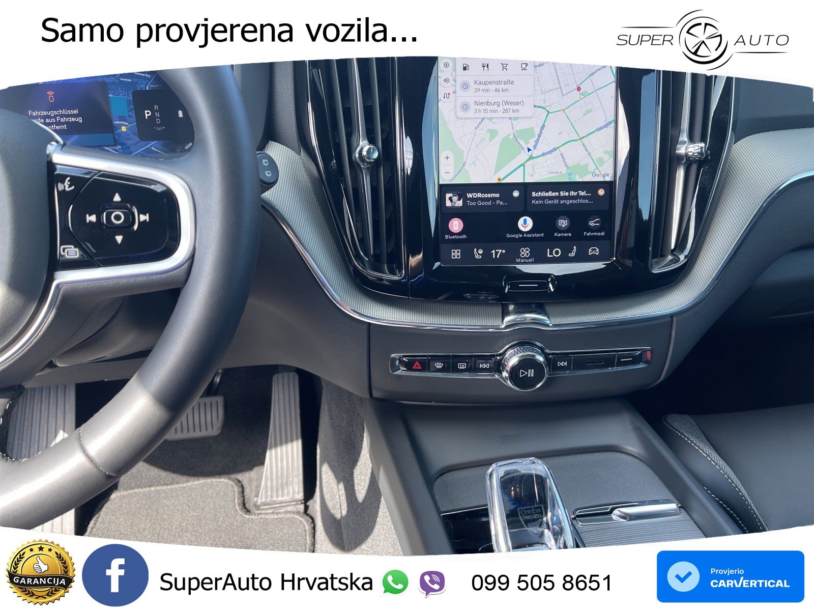 Volvo XC60 B5 Benzin AWD Geartronic LED+GR SJED+ACC