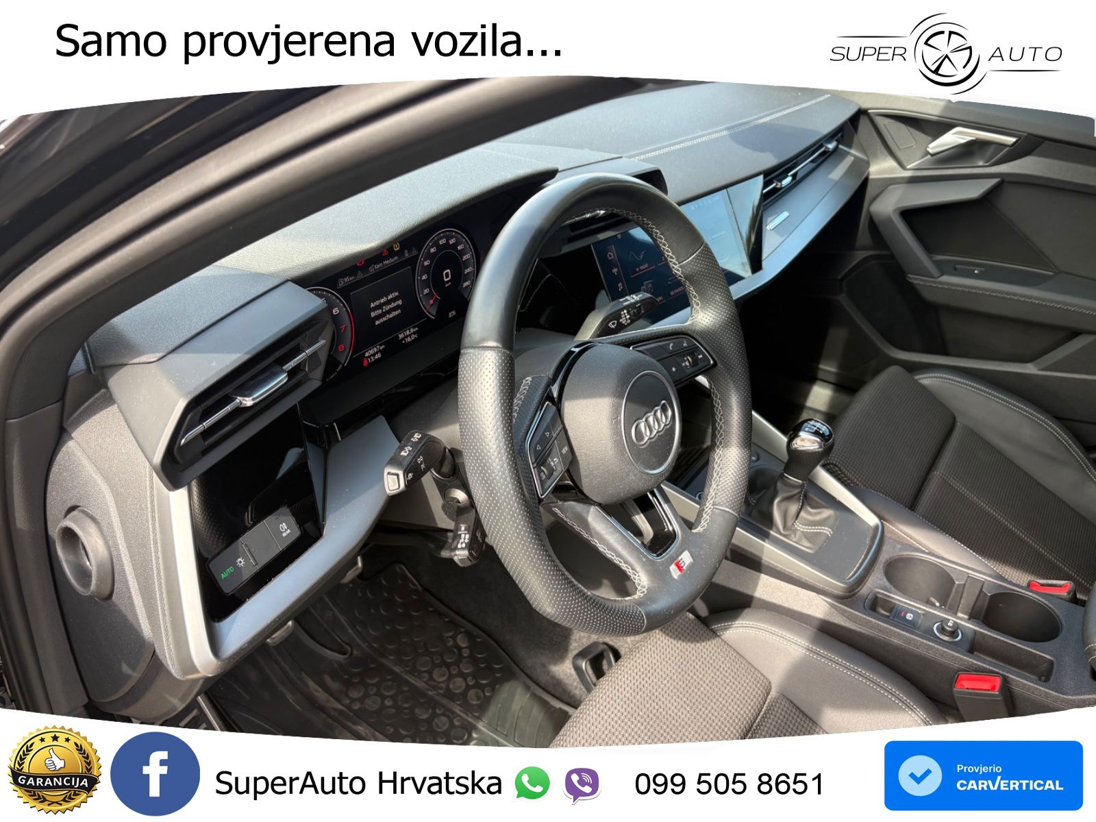 Audi A3 35 TFSI (150 KS) S line LED+GR SJED+ACC