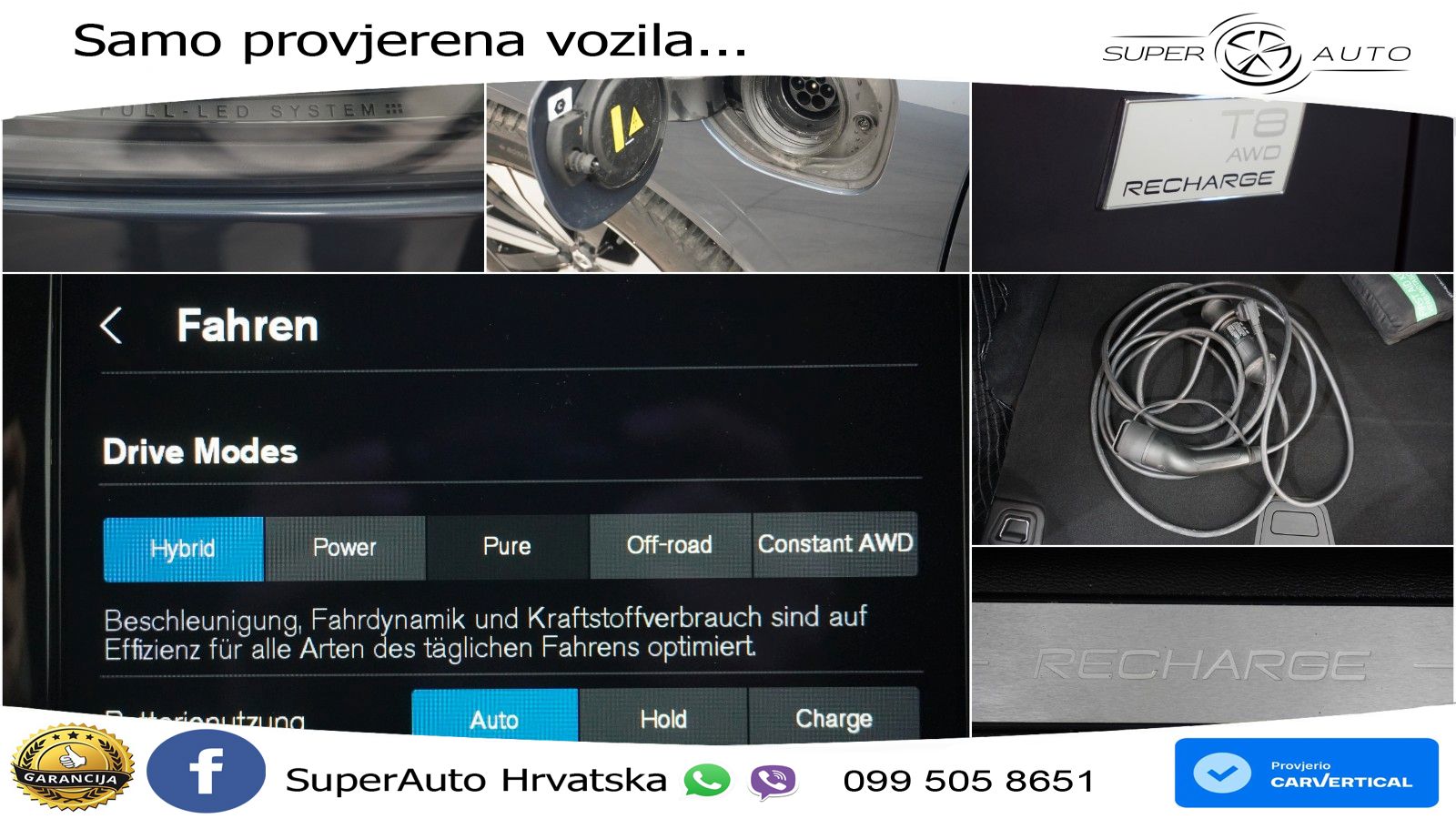 Volvo XC60 T8 AWD Geartronic LED+GR SJED+ACC