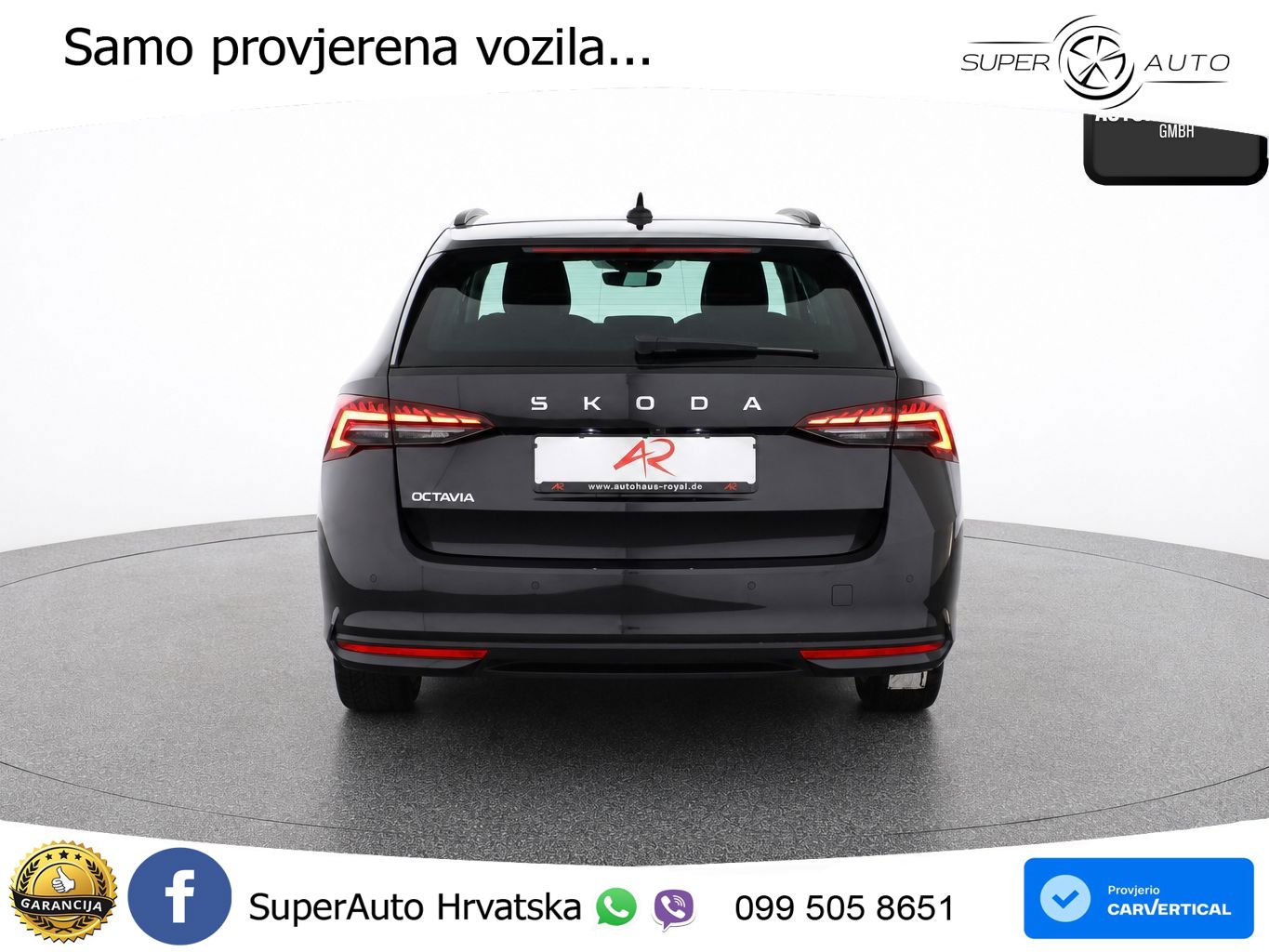 Škoda Octavia Combi 2.0 TDI (150 KS) DSG LED+GR SJED+ACC