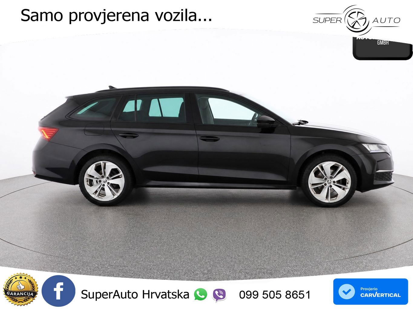 Škoda Octavia Combi 2.0 TDI (150 KS) DSG LED+GR SJED+ACC