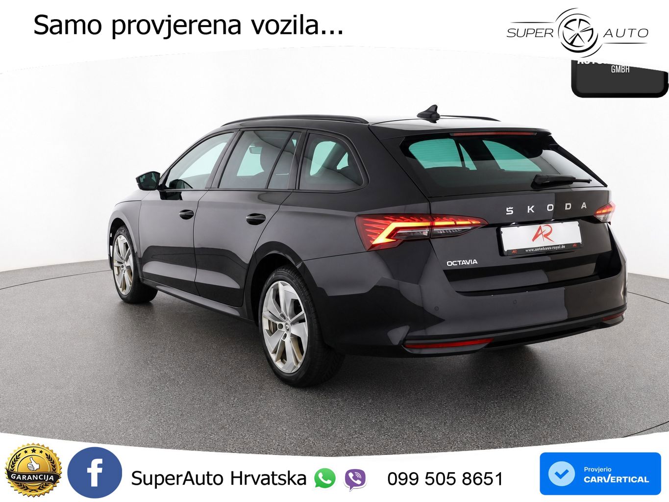 Škoda Octavia Combi 2.0 TDI (150 KS) DSG LED+GR SJED+ACC