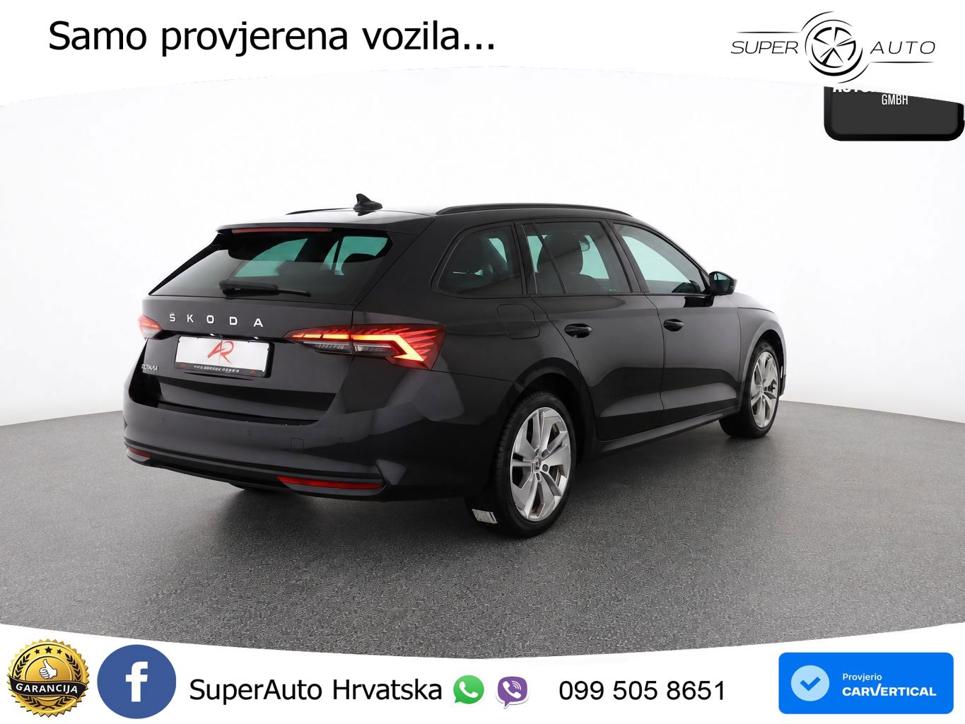 Škoda Octavia Combi 2.0 TDI (150 KS) DSG LED+GR SJED+ACC
