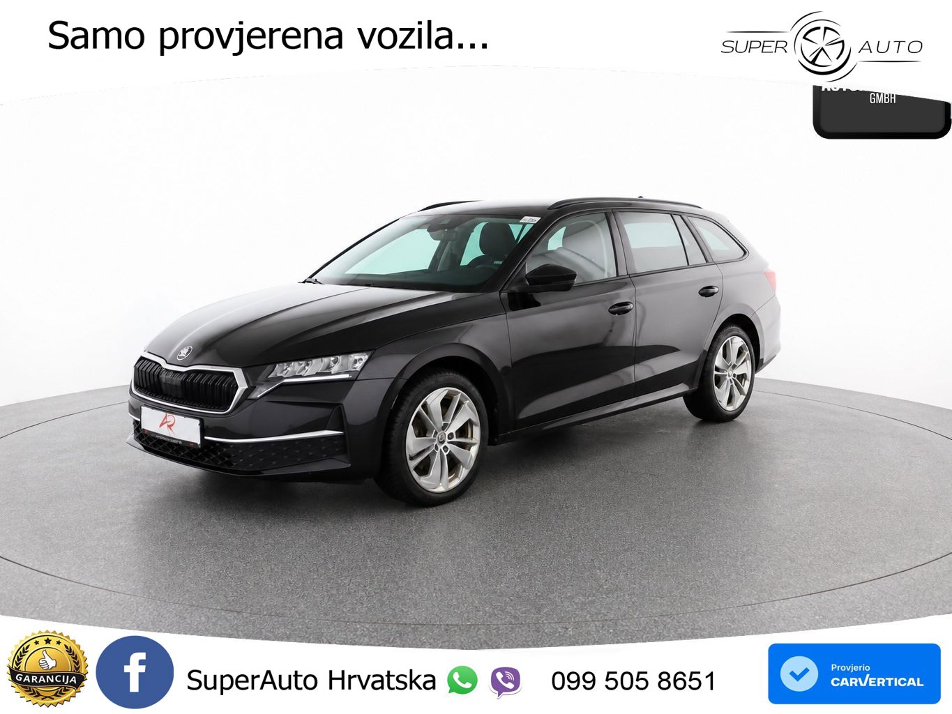 Škoda Octavia Combi 2.0 TDI (150 KS) DSG LED+GR SJED+ACC