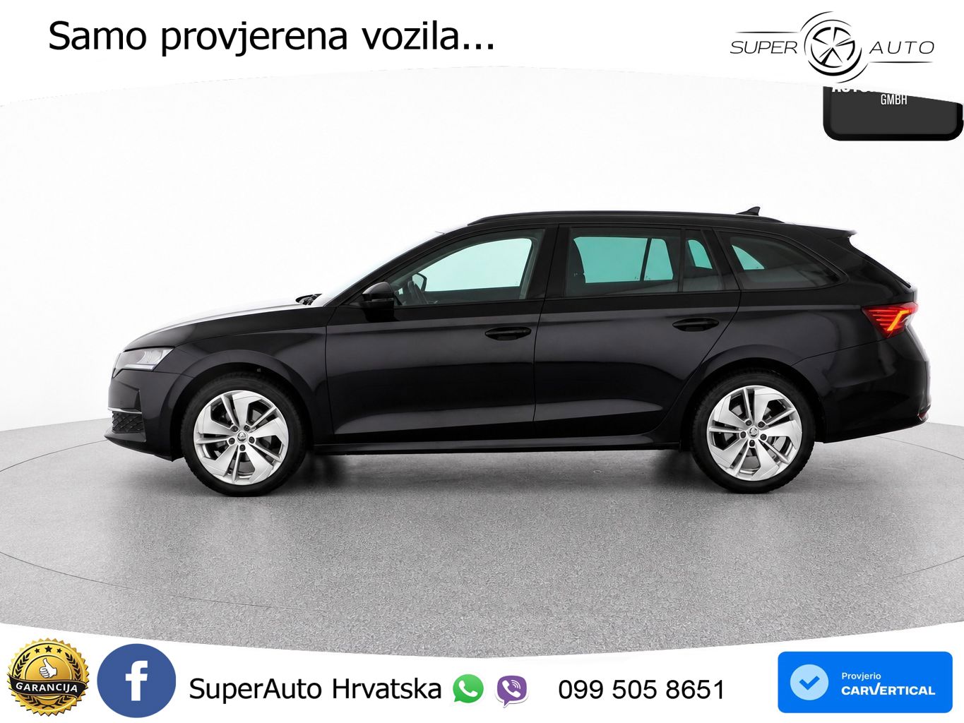 Škoda Octavia Combi 2.0 TDI (150 KS) DSG LED+GR SJED+ACC