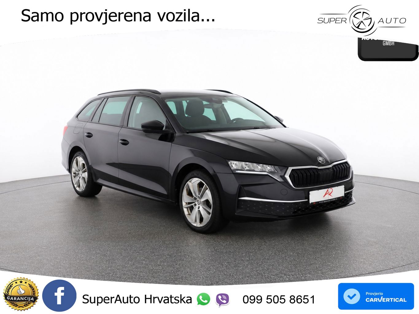 Škoda Octavia Combi 2.0 TDI (150 KS) DSG LED+GR SJED+ACC