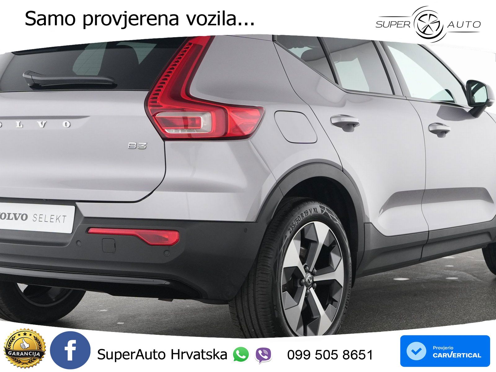 Volvo XC40 2.0 B3 163 KS Automatic LED+GR SJED+ACC