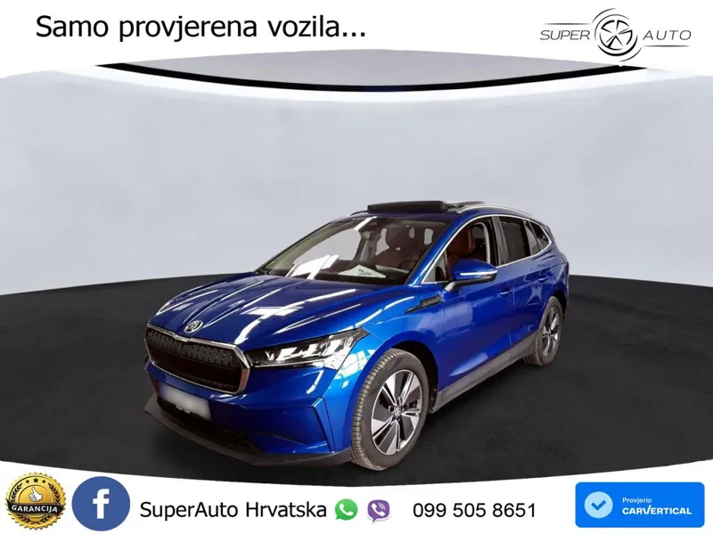 Škoda Enyaq iV 80x 82 kWh (265 KS) AWD LED+GR SJED+ACC