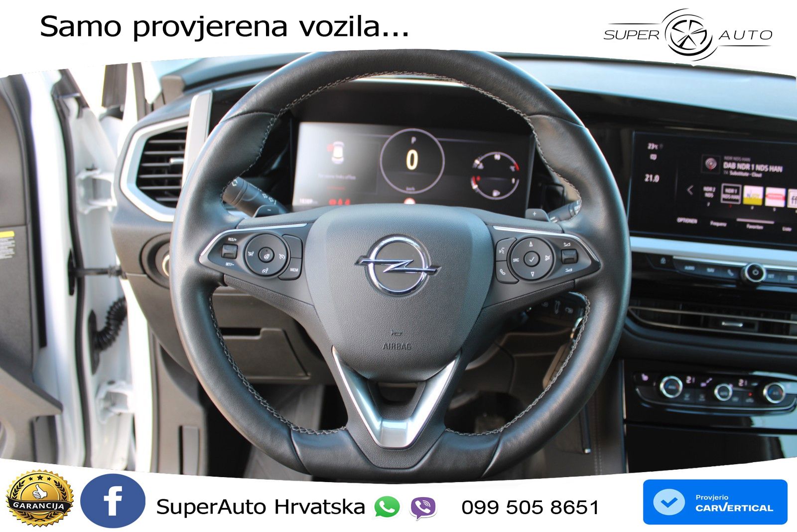 Opel Grandland 1.2i Turbo (130 KS) Automatic GS LED+GR SJED+ACC
