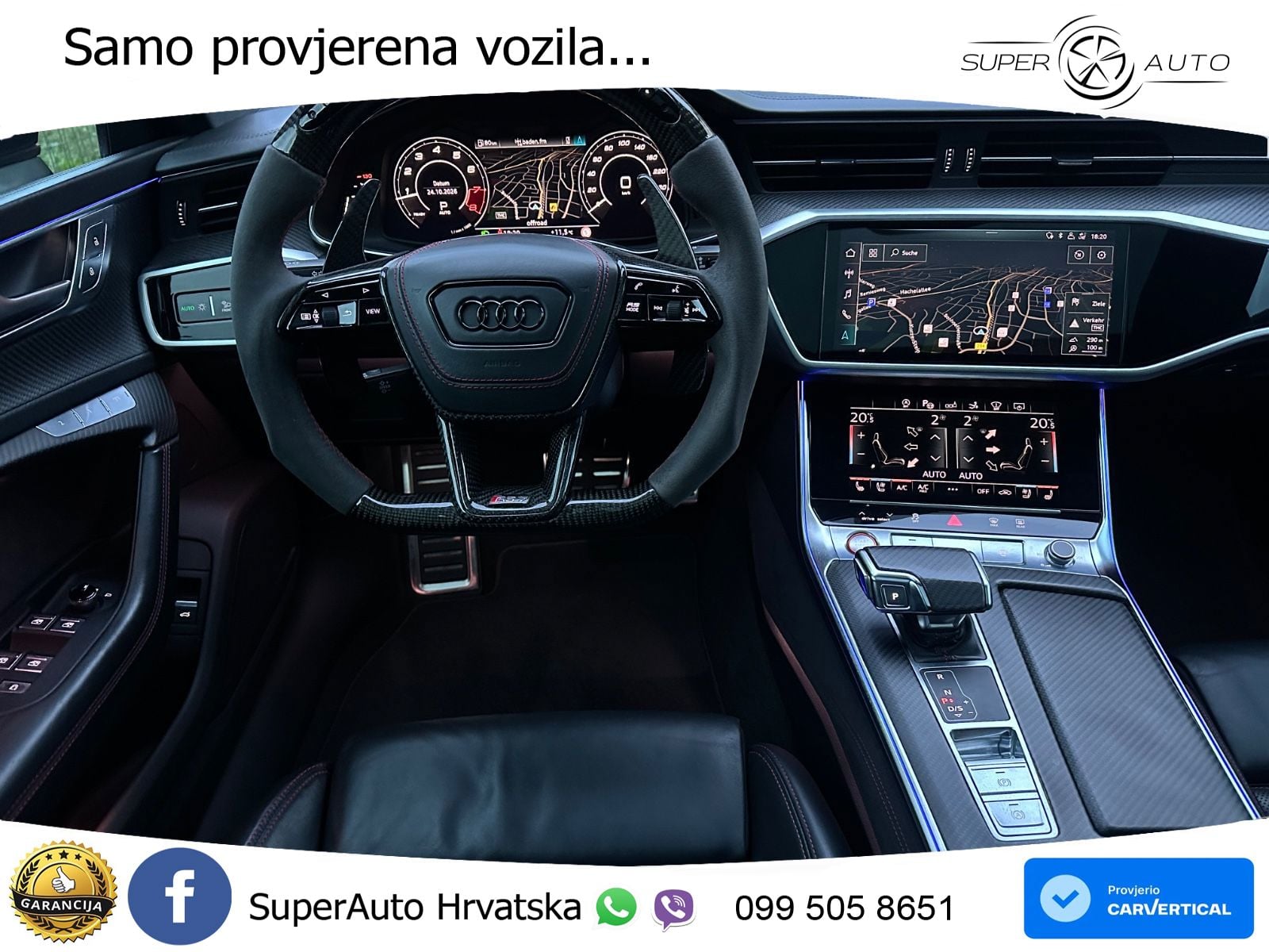 Audi RS7 4.0 TFSI V8 (600 KS) quattro tiptronic