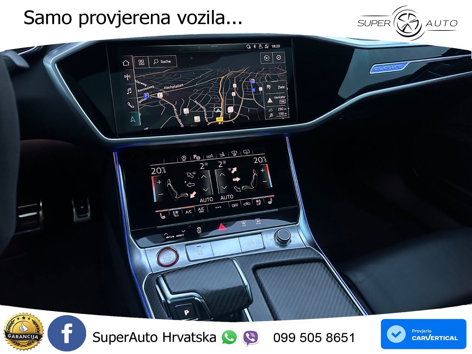 Audi RS7 4.0 TFSI V8 (600 KS) quattro tiptronic