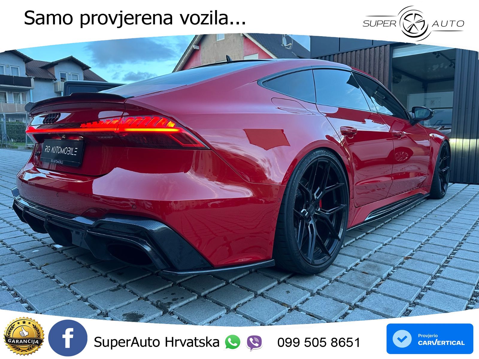 Audi RS7 4.0 TFSI V8 (600 KS) quattro tiptronic