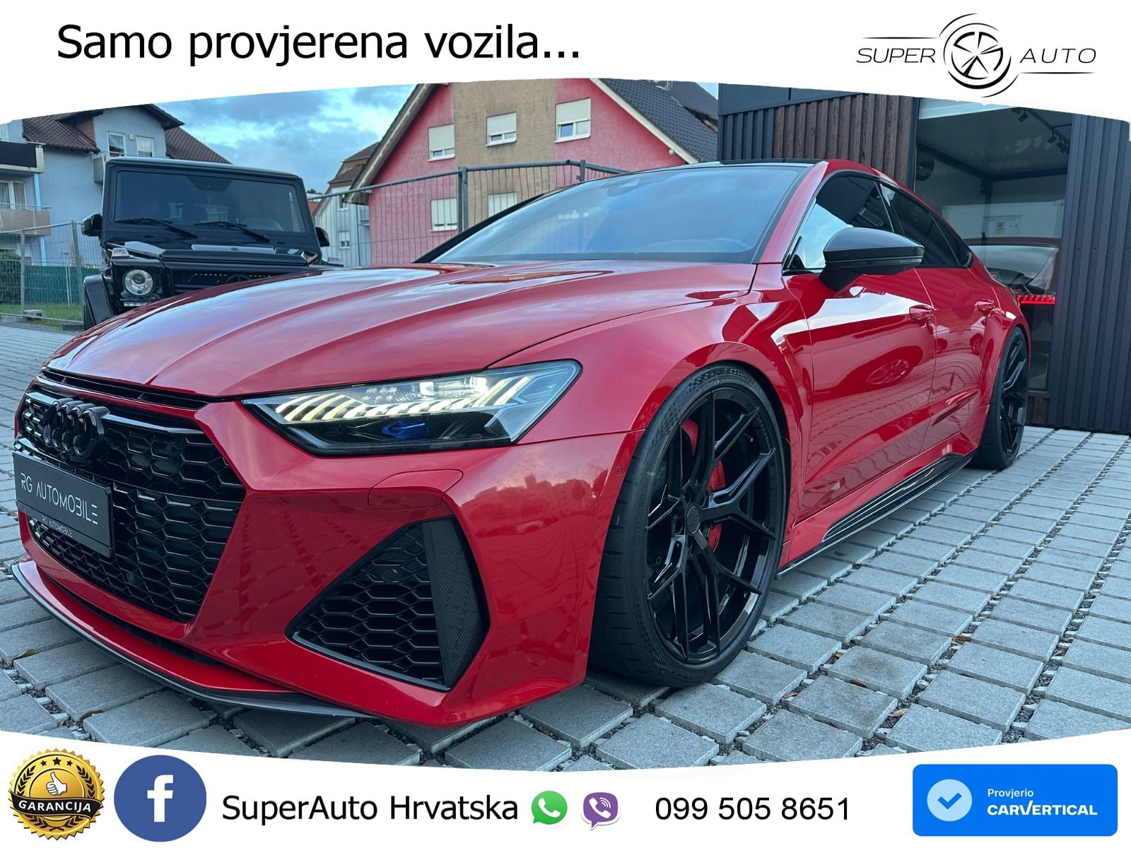 Audi RS7 4.0 TFSI V8 (600 KS) quattro tiptronic