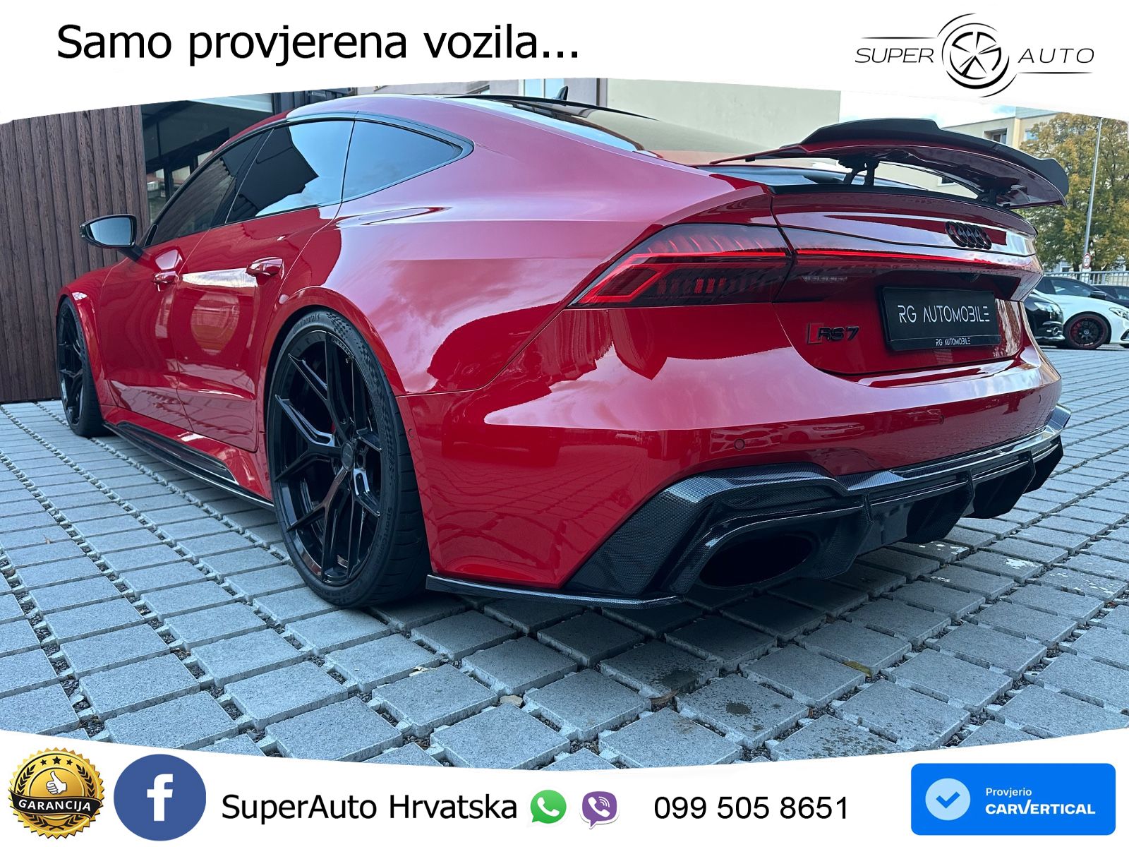 Audi RS7 4.0 TFSI V8 (600 KS) quattro tiptronic
