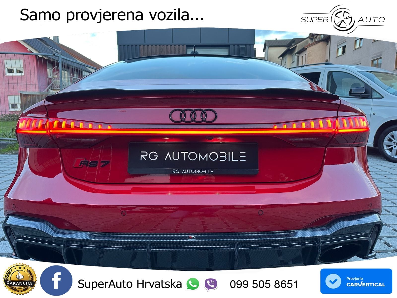 Audi RS7 4.0 TFSI V8 (600 KS) quattro tiptronic