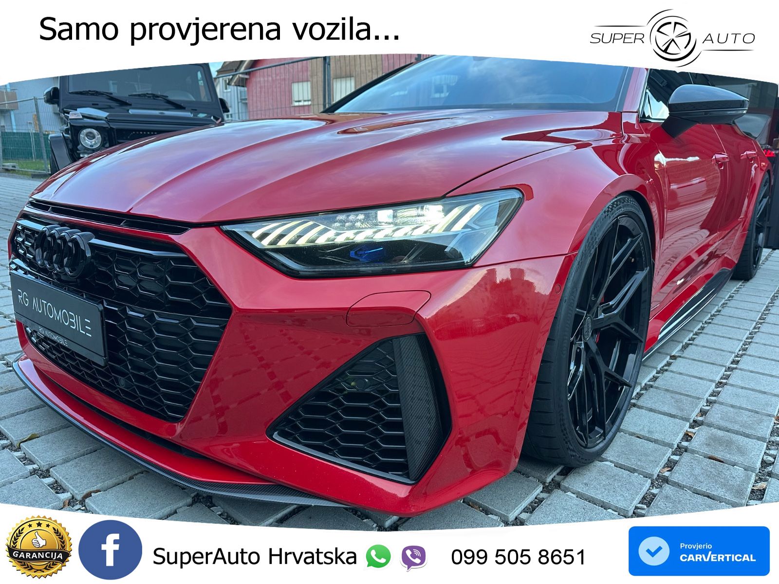Audi RS7 4.0 TFSI V8 (600 KS) quattro tiptronic