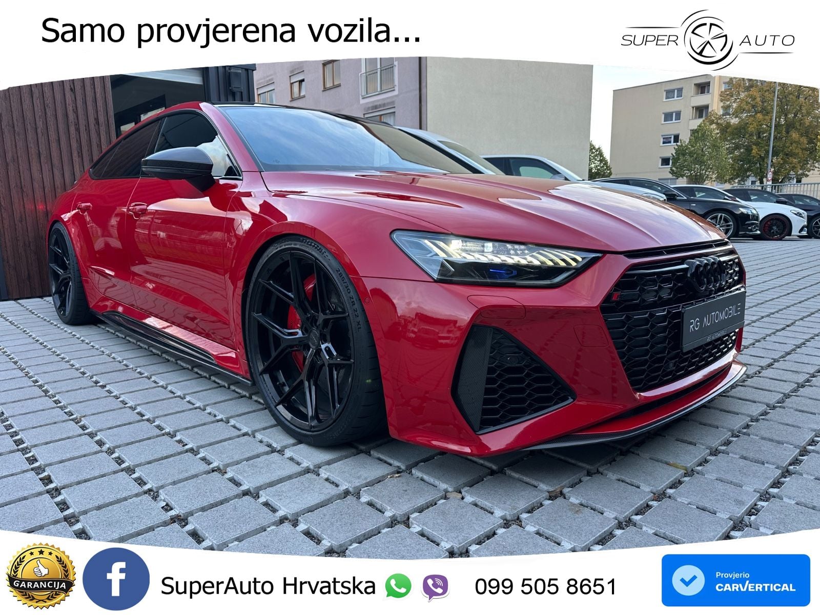 Audi RS7 4.0 TFSI V8 (600 KS) quattro tiptronic