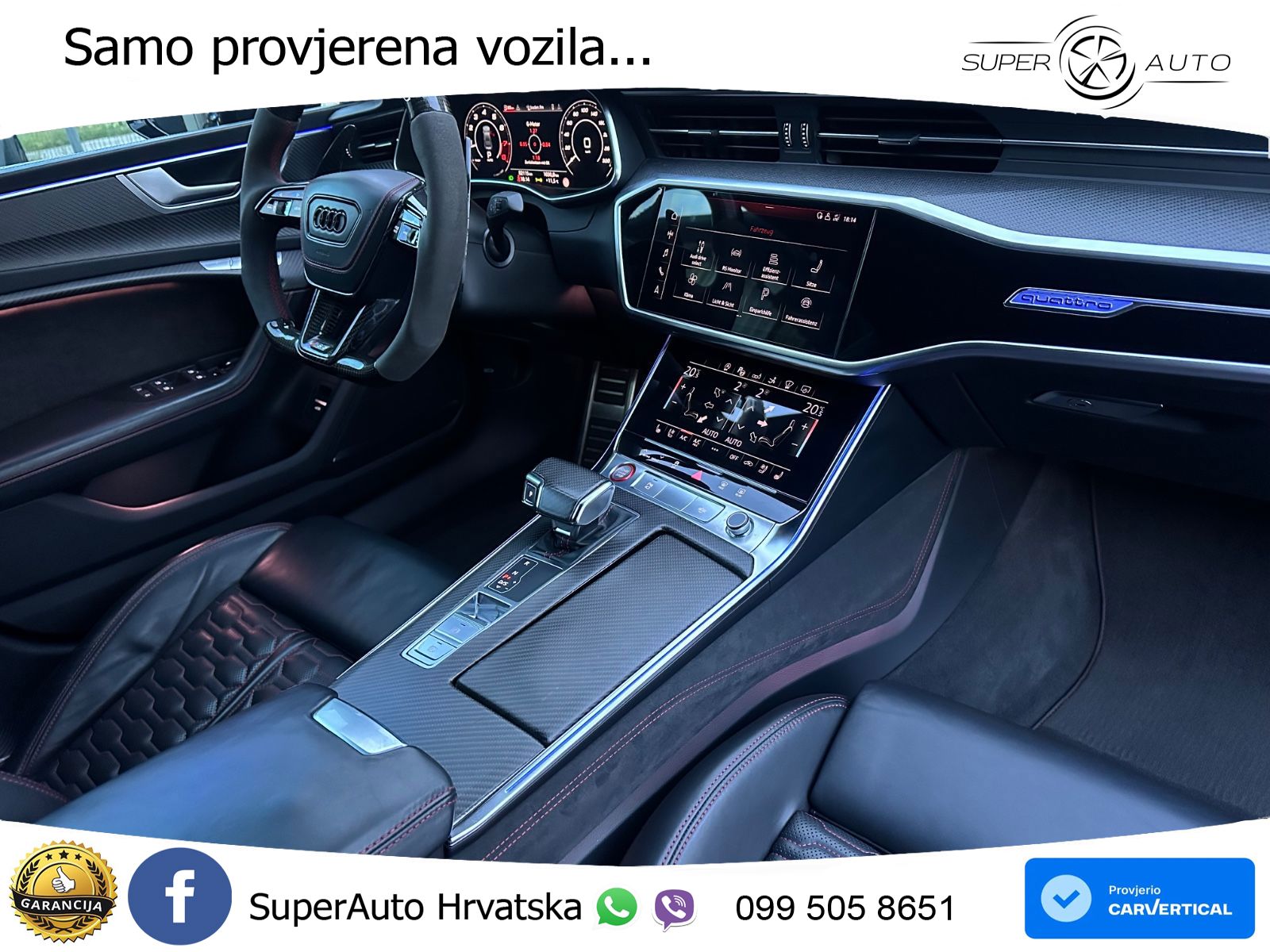 Audi RS7 4.0 TFSI V8 (600 KS) quattro tiptronic