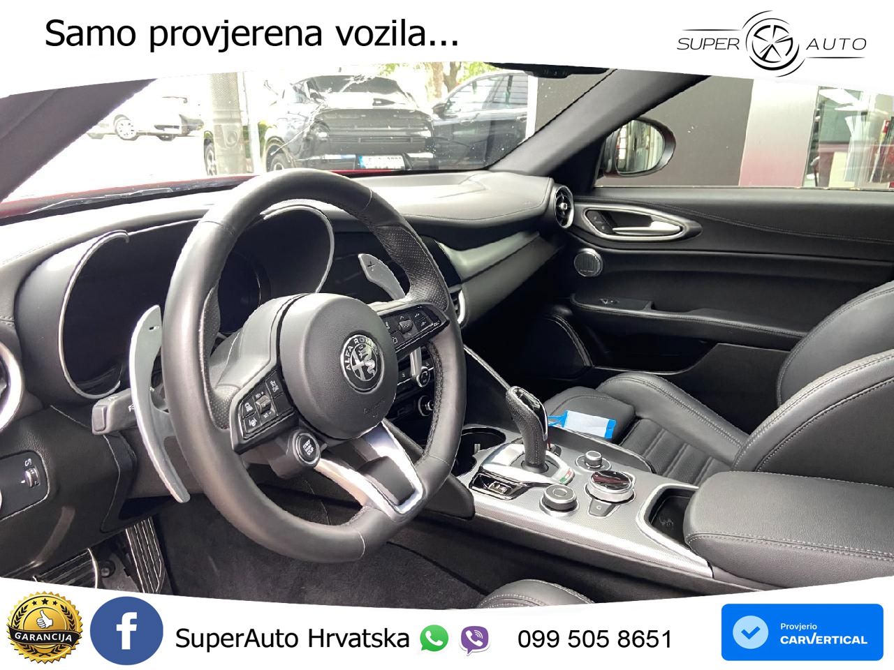 Alfa Romeo Giulia 2.0 Turbo (280 KS) Q4 Automatic LED+GR SJED+ACC