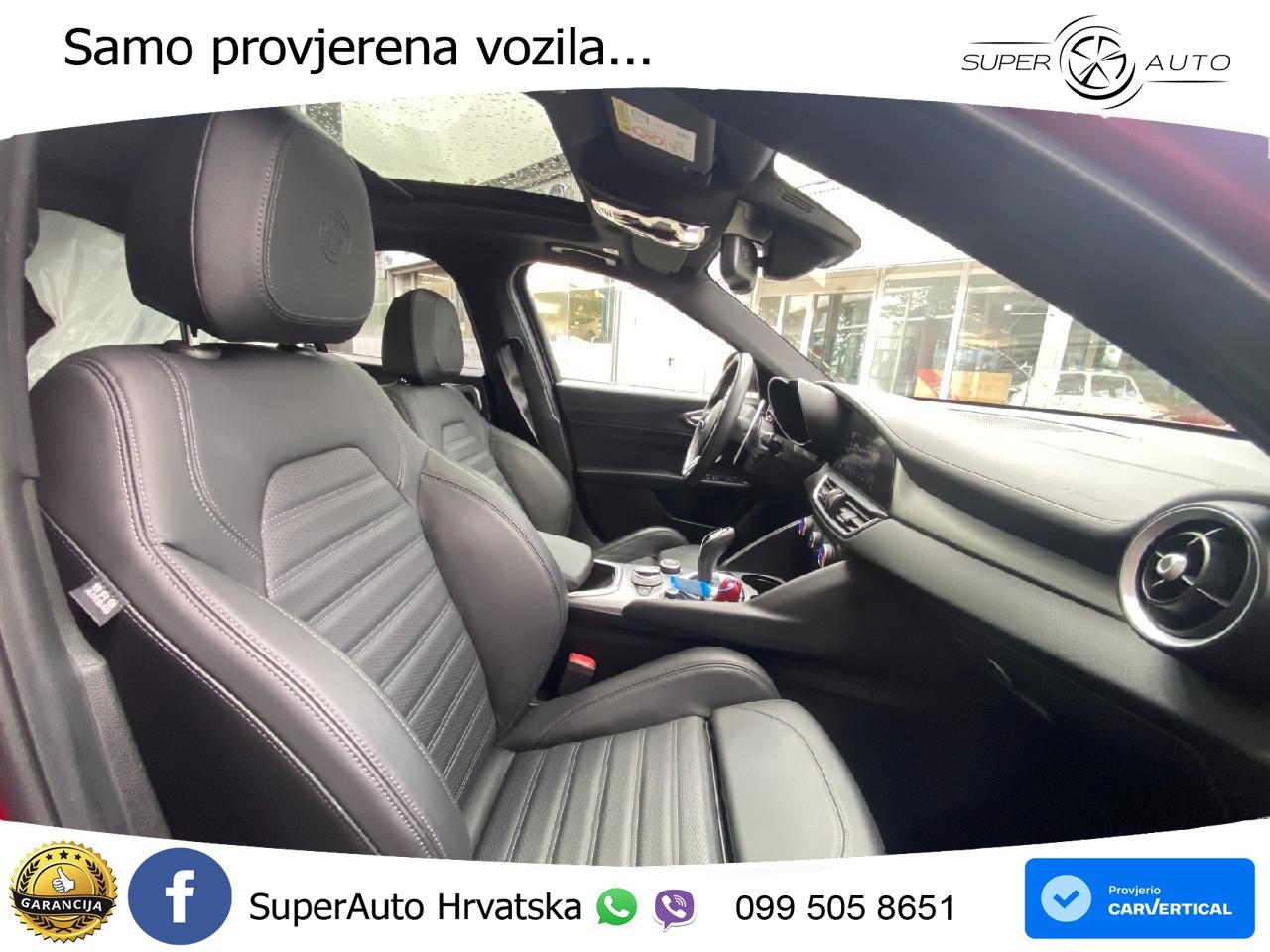Alfa Romeo Giulia 2.0 Turbo (280 KS) Q4 Automatic LED+GR SJED+ACC