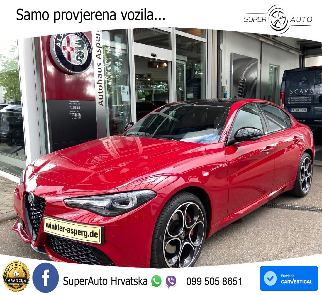 Alfa Romeo Giulia 2.0 Turbo (280 KS) Q4 Automatic LED+GR SJED+ACC