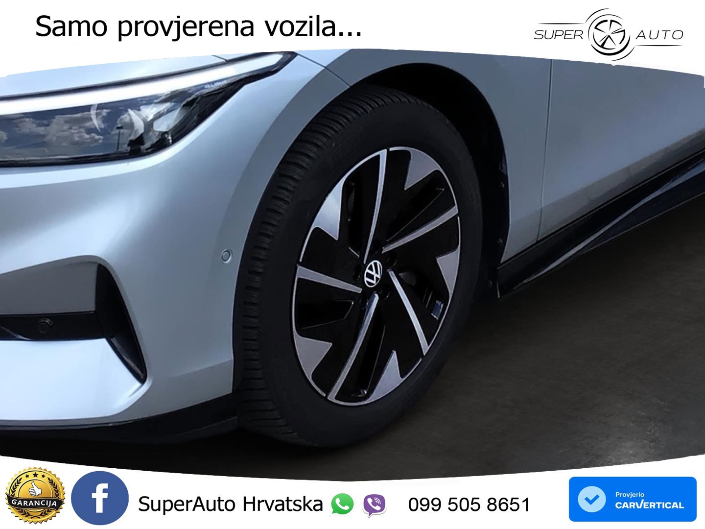 Volkswagen ID.7 Pro 82 kWh (286 KS)