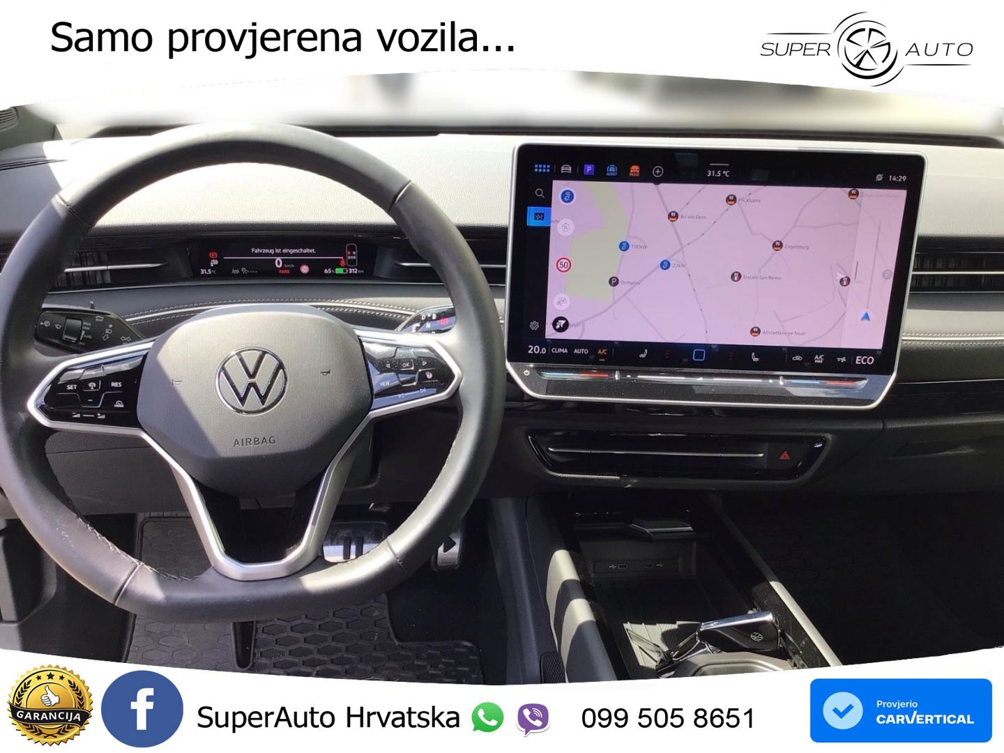 Volkswagen ID.7 Pro 82 kWh (286 KS)