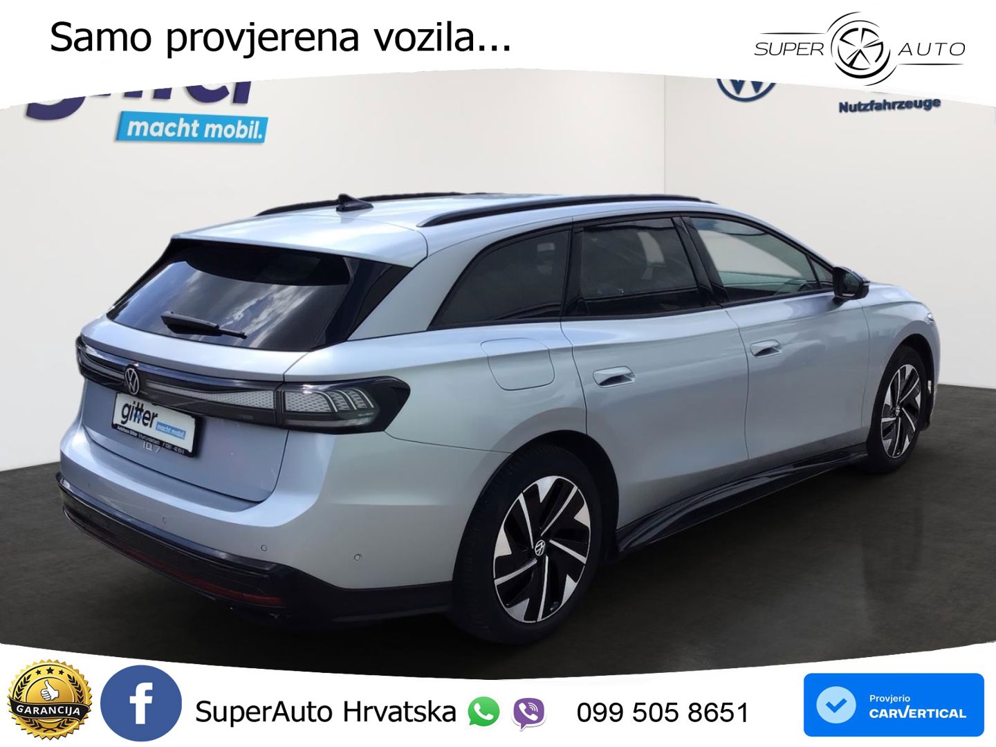 Volkswagen ID.7 Pro 82 kWh (286 KS)