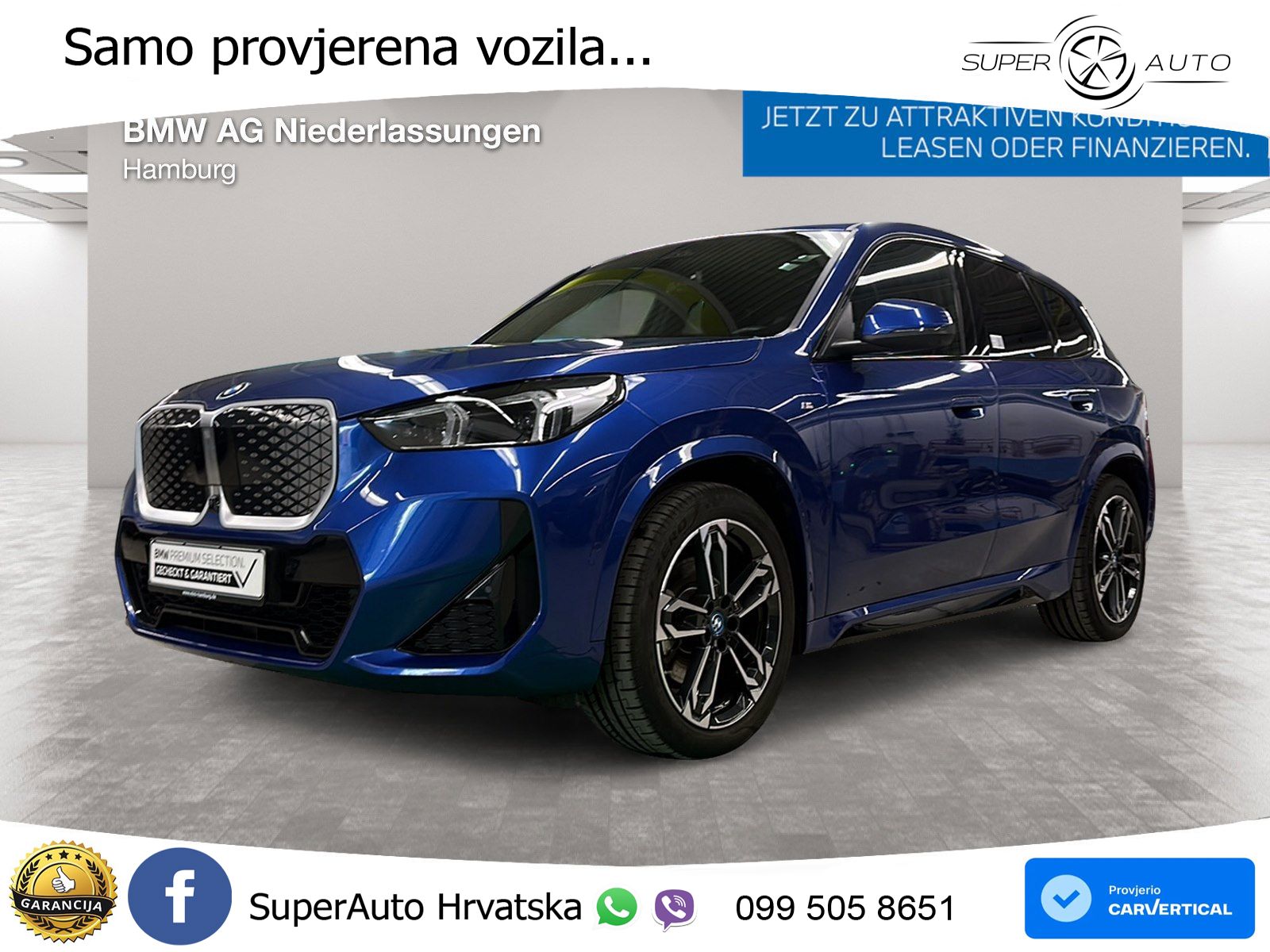 BMW iX1 68 kWh (313 KS) xDrive30